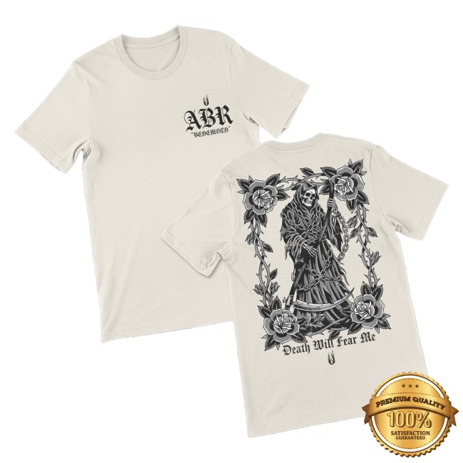 August Burns Red Tour Merch Store Death Will Fear Me T-Shirt 3 August Burns Red Tour Merch Store Death Will Fear Me T-Shirt