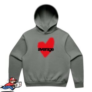 Average Merch Shop Average Heart Hoodie