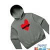 Average Merch Shop Average Heart Hoodie