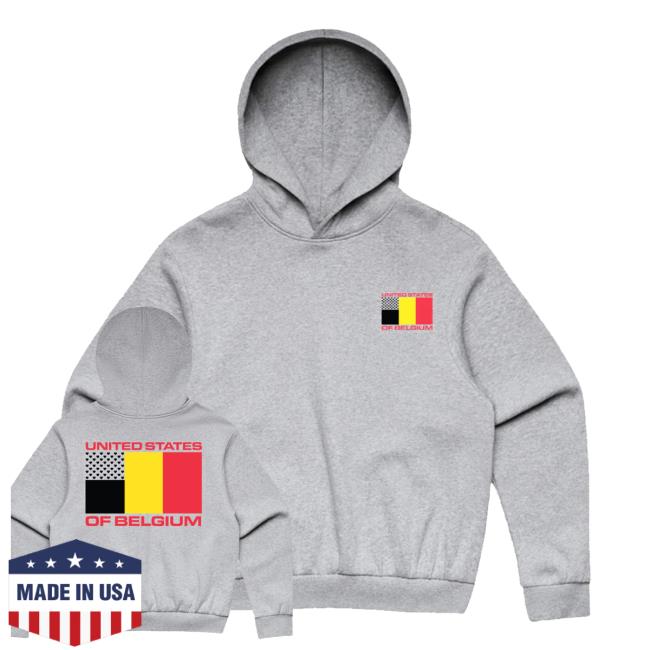Average Rob Merch Shop United States Of Belgium Hoodie