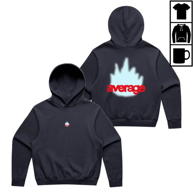 Average Rob Merch Store Average Flame Hoodie