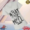 Avril Lavigne Store Merch What The Hell V-Neck Tee