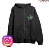 Avril Lavigne Store Merch What The Hell Zip Hoodie