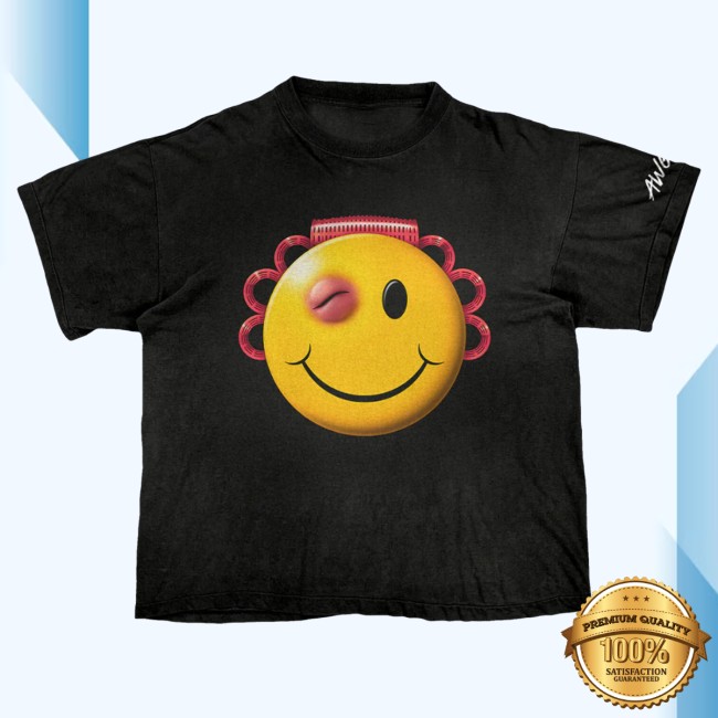 Awge Merch Store Don't Be Dumb Tour Smiley Dateback T-Shirt 3 Awge Merch Store Don't Be Dumb Tour Smiley Dateback T-Shirt