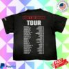 Awge Merch Store Don't Be Dumb Tour Smiley Dateback T-Shirt 1 Awge Merch Store Don't Be Dumb Tour Smiley Dateback T-Shirt