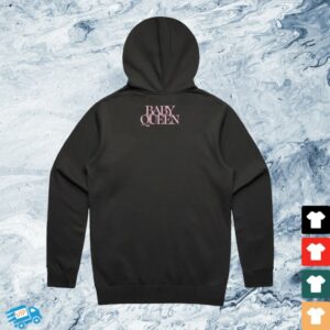 Baby Queen Store Merch I Hope You Don't Remember Me Black Album Hoodie