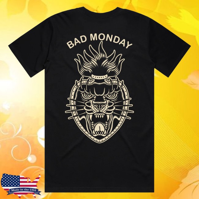 Bad Monday Merch Store Throwback Classic Sacred Panther Standard Tee