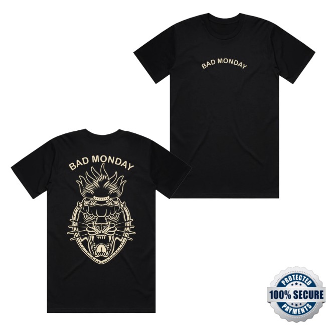 Bad Monday Merch Store Throwback Classic Sacred Panther Standard Tee