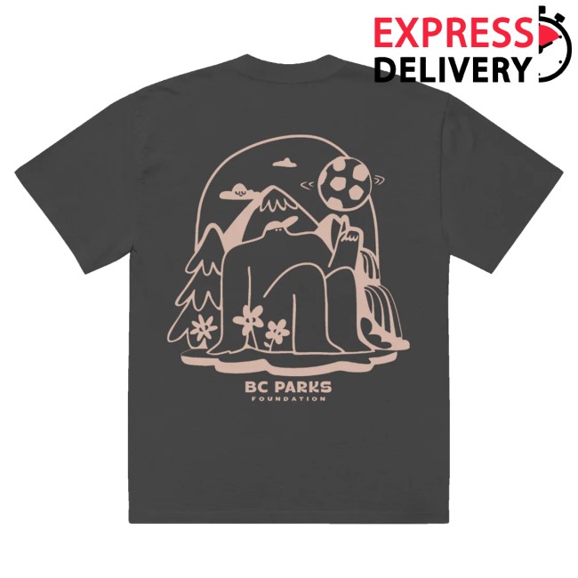 Bc Parks Foundation Merch Store Field Day Turbo Bambi X Bc Parks Foundation T-Shirt Graphite Black 4 Bc Parks Foundation Merch Store Field Day Turbo Bambi X Bc Parks Foundation T-Shirt Graphite Black
