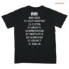 Bears In Trees Merch Store Bears In Trees Uk Ie 2026 Tour T-Shirt Black