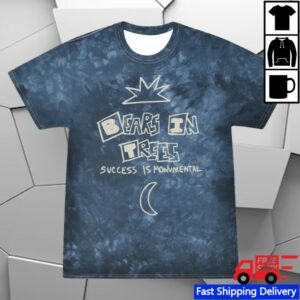 Bears In Trees Merch Store Monumental T-Shirt Crystal Navy