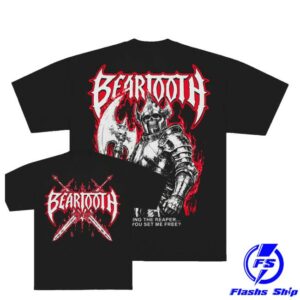 Beartooth Band Shop Merch Axe Knight Tee