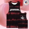 Beartooth Band Shop Merch Cross Sleeveless Dye Cut-Off Tank