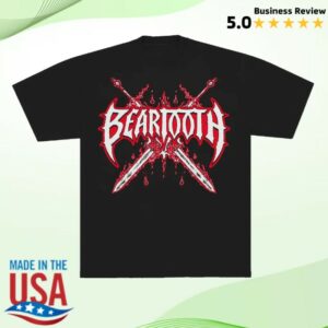 Beartooth Store Merch Axe Knight Shirt