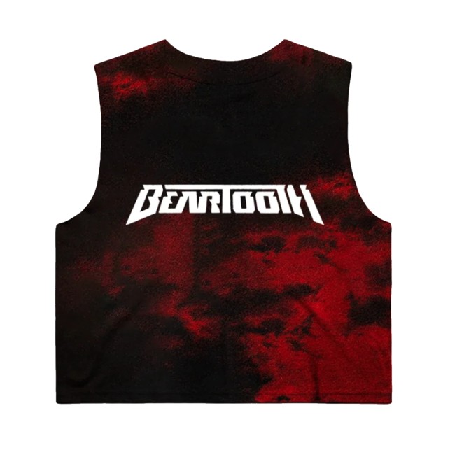 Beartooth Store Merch Logo Dye Crop Tank 2 Beartooth Store Merch Logo Dye Crop Tank
