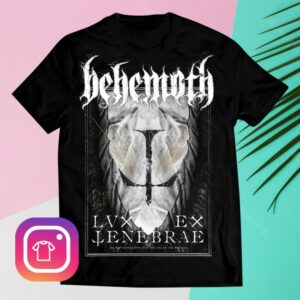 Behemoth Store Merch I Scvlptor Lvx Ex Tenebrae T-Shirt By Behemoth