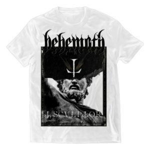 Behemoth Store Merch I Scvlptor Ov Aeons And Worlds T-Shirt By Behemoth