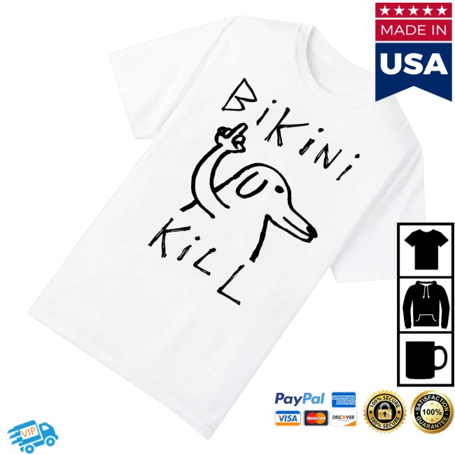 Bikini Kill Merch Store Steve Dore Dog Tee White 3 Bikini Kill Merch Store Steve Dore Dog Tee White