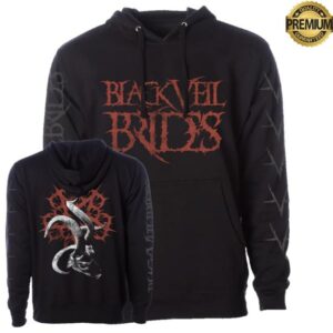 Black Veil Brides Merch Shop Sketch Hoodie