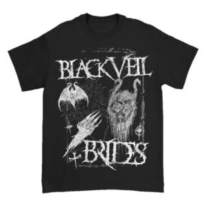 Black Veil Brides Merch Shop Sketch T-Shirt