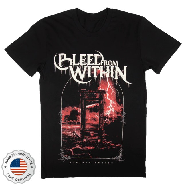 Bleed From Within Merch Store Guillotine Tee Black 3 Bleed From Within Merch Store Guillotine Tee Black