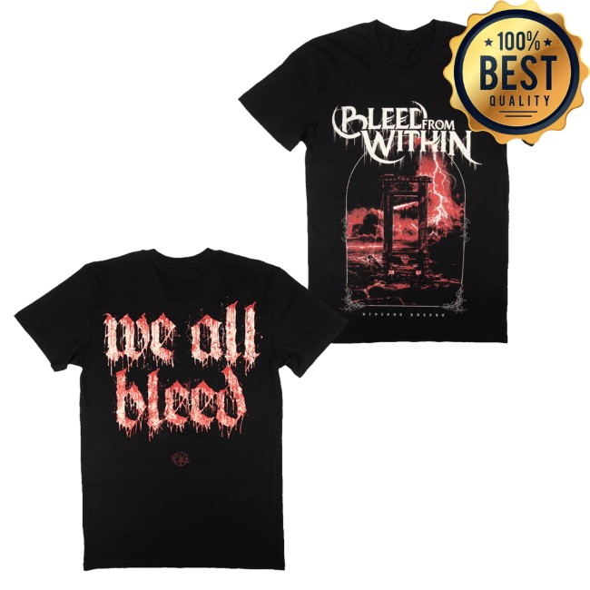 Bleed From Within Merch Store Guillotine Tee Black 5 Bleed From Within Merch Store Guillotine Tee Black