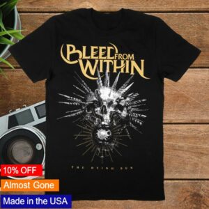 Bleed From Within Merch Store The Dying Sun Tour Tee Black