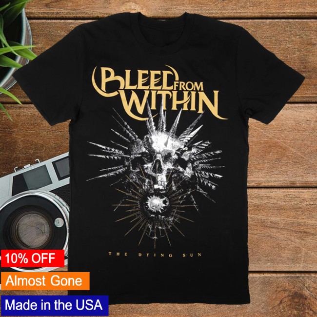 Bleed From Within Merch Store The Dying Sun Tour Tee Black 3 Bleed From Within Merch Store The Dying Sun Tour Tee Black