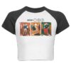 Blink-182 Store Merch Toypaj Changing Room Raglan Baby Crop Shirt