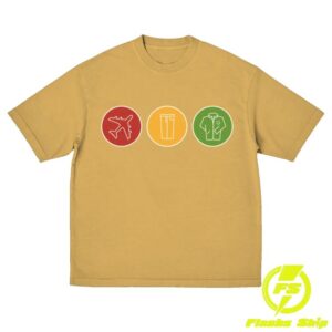 Blink182 Merch Store Toypaj Classic Icons Vintage Gold T-Shirt