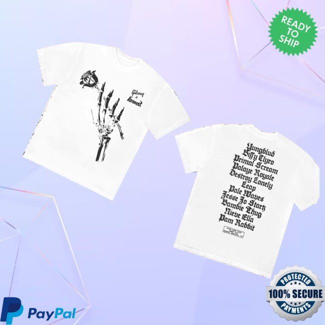 Bludfest Merch Store Bludfest X Gibson Shirt 3 Bludfest Merch Store Bludfest X Gibson Shirt