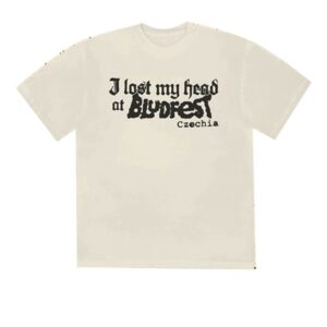 Bludfest Merch Store I Lost My Head At Bludfest Czechia Shirt