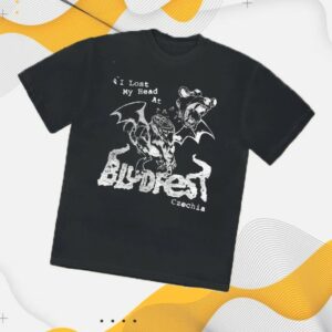 Bludfest Merch Store I Lost My Head Shirt Black
