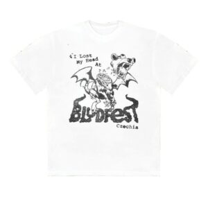 Bludfest Merch Store I Lost My Head Shirt White