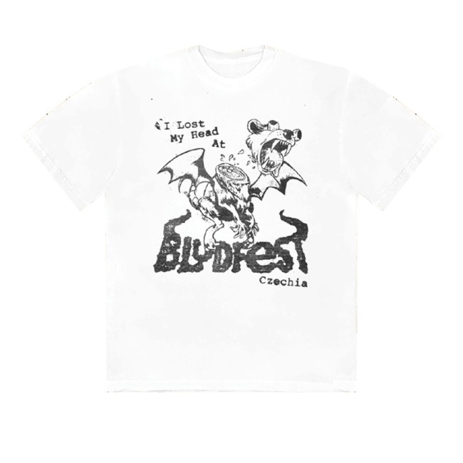 Bludfest Merch Store I Lost My Head Shirt White 2 Bludfest Merch Store I Lost My Head Shirt White