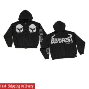 Bludfest Merch Store Zip Hoodie