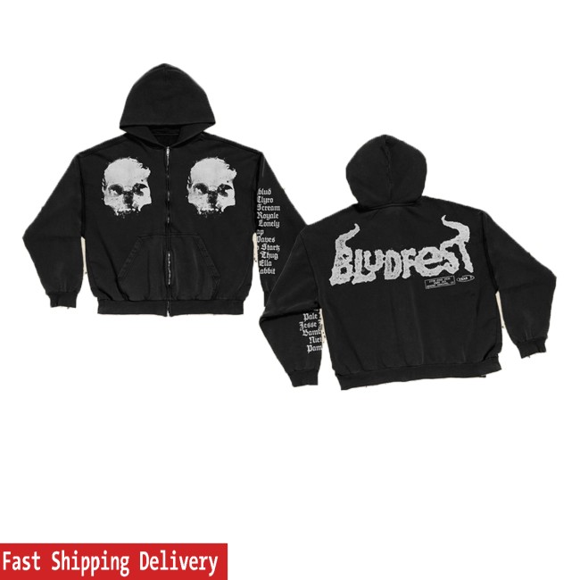 Bludfest Merch Store Zip Hoodie 2 Bludfest Merch Store Zip Hoodie