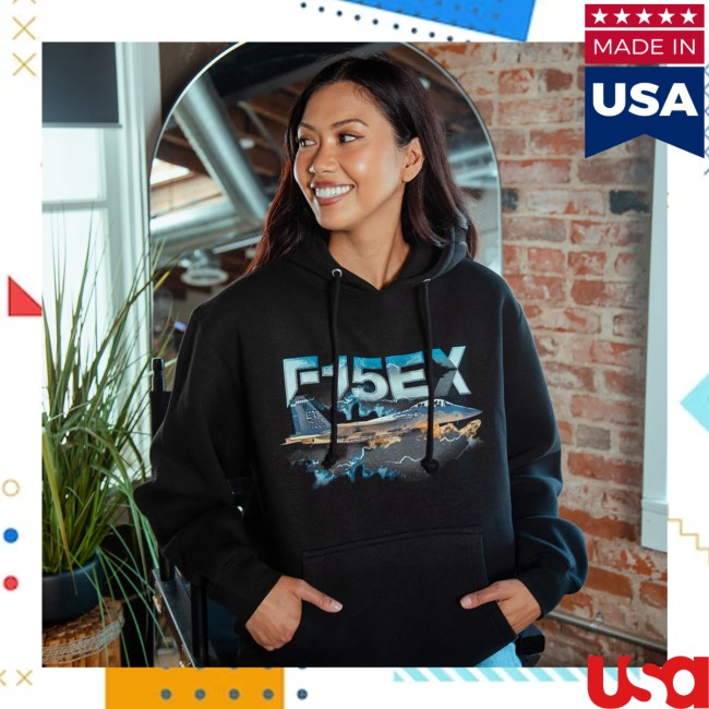 Boeing Store Merch Boeing F-15EX Eagle II Unisex Graphic Hoodie 5 Boeing Store Merch Boeing F-15EX Eagle II Unisex Graphic Hoodie