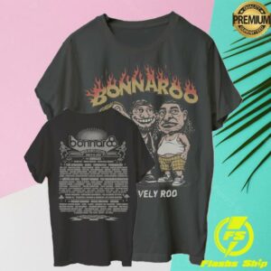 Bonnaroo Merch Shop 2026 Bobble Head Lineup Tee