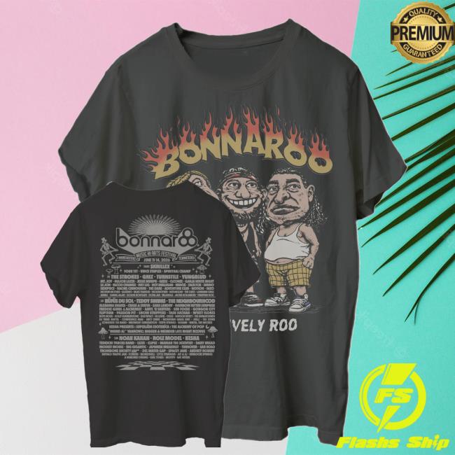 Bonnaroo Merch Shop 2026 Bobble Head Lineup Tee 3 Bonnaroo Merch Shop 2026 Bobble Head Lineup Tee