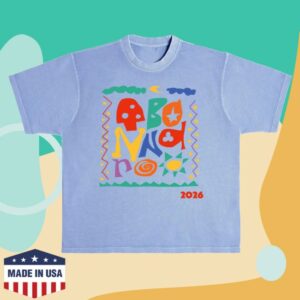 Bonnaroo Music & Arts Festival Merch Store Squiggleroo Lineup Tee