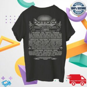 Bonnaroo Music & Arts Festival Store Merch Bobble Head Lineup Tee