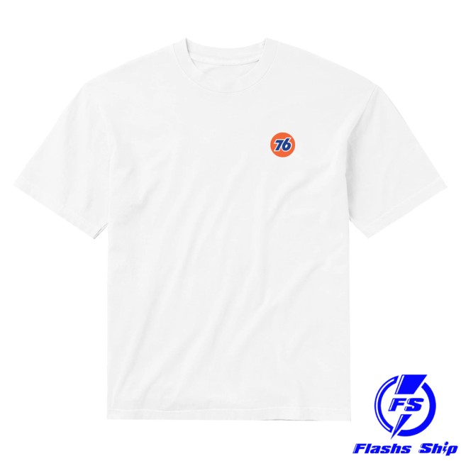 Born X Raised Merch Store Born X Raised + 76 Rocker Tee White 3 Born X Raised Merch Store Born X Raised + 76 Rocker Tee White