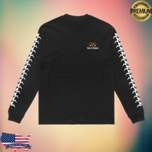 Born X Raised Store Merch Double Trouble Longsleeve Black
