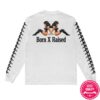 Born X Raised Store Merch Double Trouble Longsleeve White