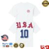 Born X Raised Store Merch Usa Eyebuster Shirt White