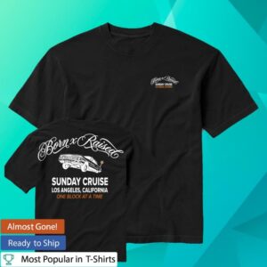 Bornxraised Merch Shop Born X Raised 76 Sunday Cruise Tee Black