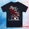 Boys Get Sad Too Merch Store Flag Tee Black