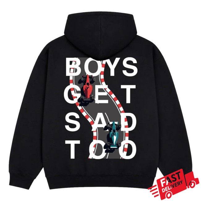 Boys Get Sad Too Merch Store Racing Car Hoody Black 4 Boys Get Sad Too Merch Store Racing Car Hoody Black