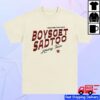 Boys Get Sad Too Merch Store Racing Team Tee Off White